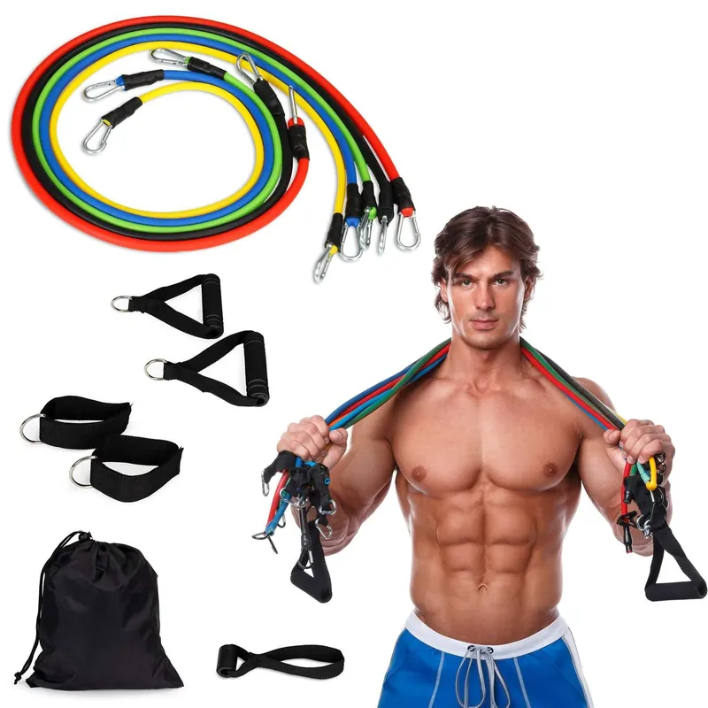 Training bands Expander Set 5-pack with Grip | Köp online