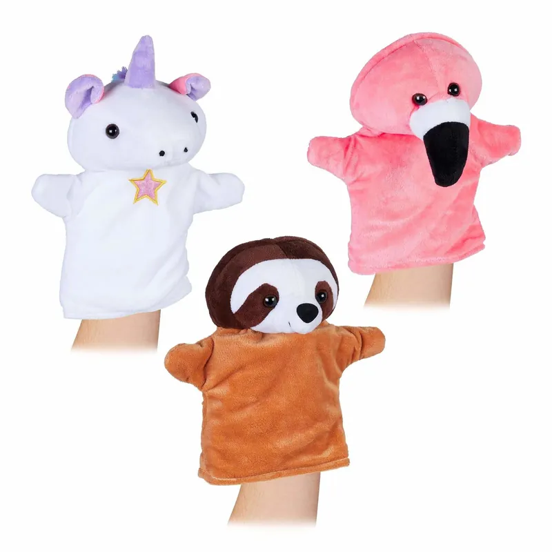 Käsinuket lapsille 3 kpl setti | Fabrikspris