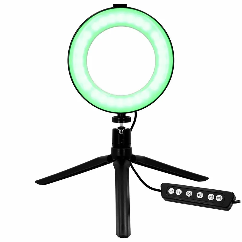 Mycket populär - Ring Light with Tripod - 16 cm