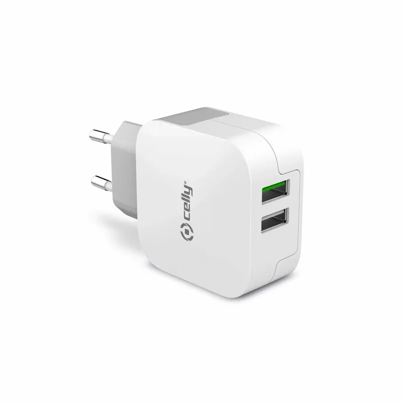 USB-oplader 2xUSB 3.4A (17W) - Rea
