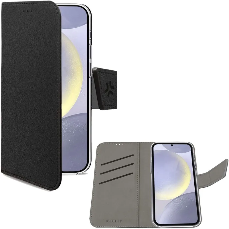 Gratis retur | Wally Wallet Case Galaxy S24+ 5G Sort