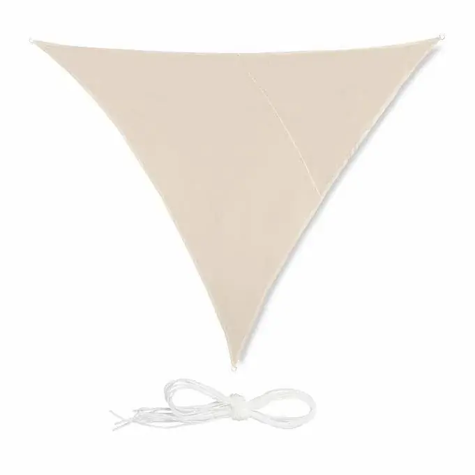 Sun sail triangular beige - Direkt från tillverkaren