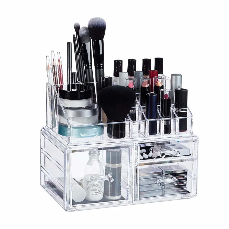 Make-up holder med 3 skuffer - Reapris