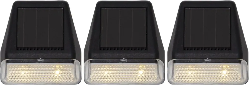 Mini 3-p solcellslampa - Superpris